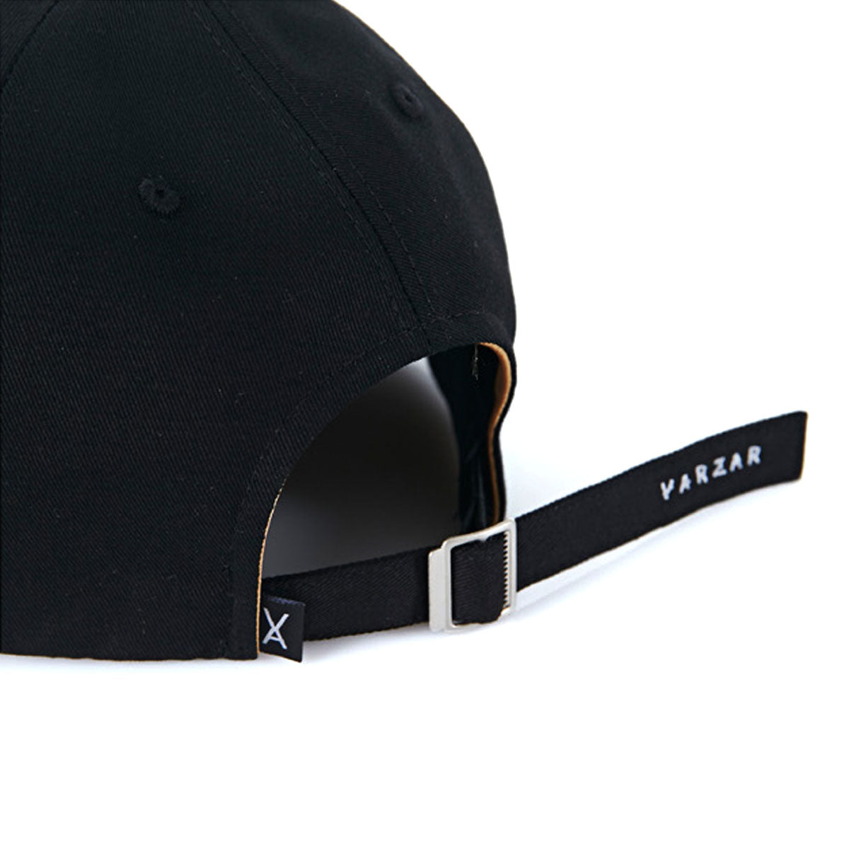 VARZAR - LOGO BALL CAP BLACK【VZR4-0001】
