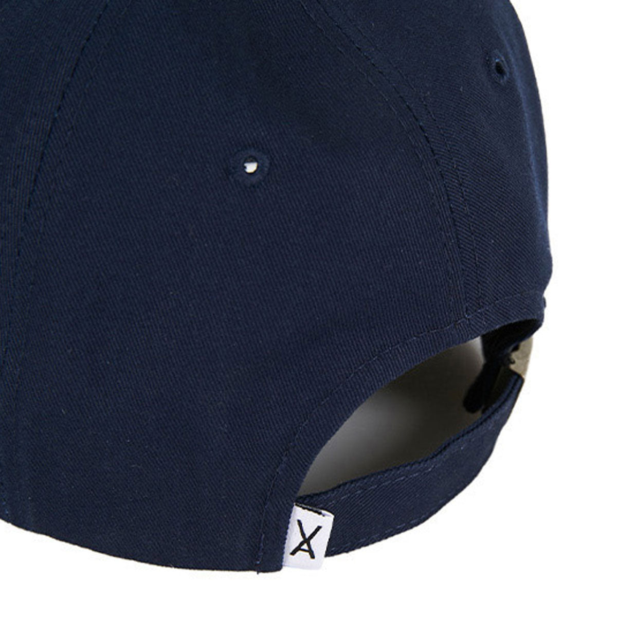 VARZAR - 3D MONOGRAM LOGO OVER FIT BALL CAP NAVY【VZR4-0002】