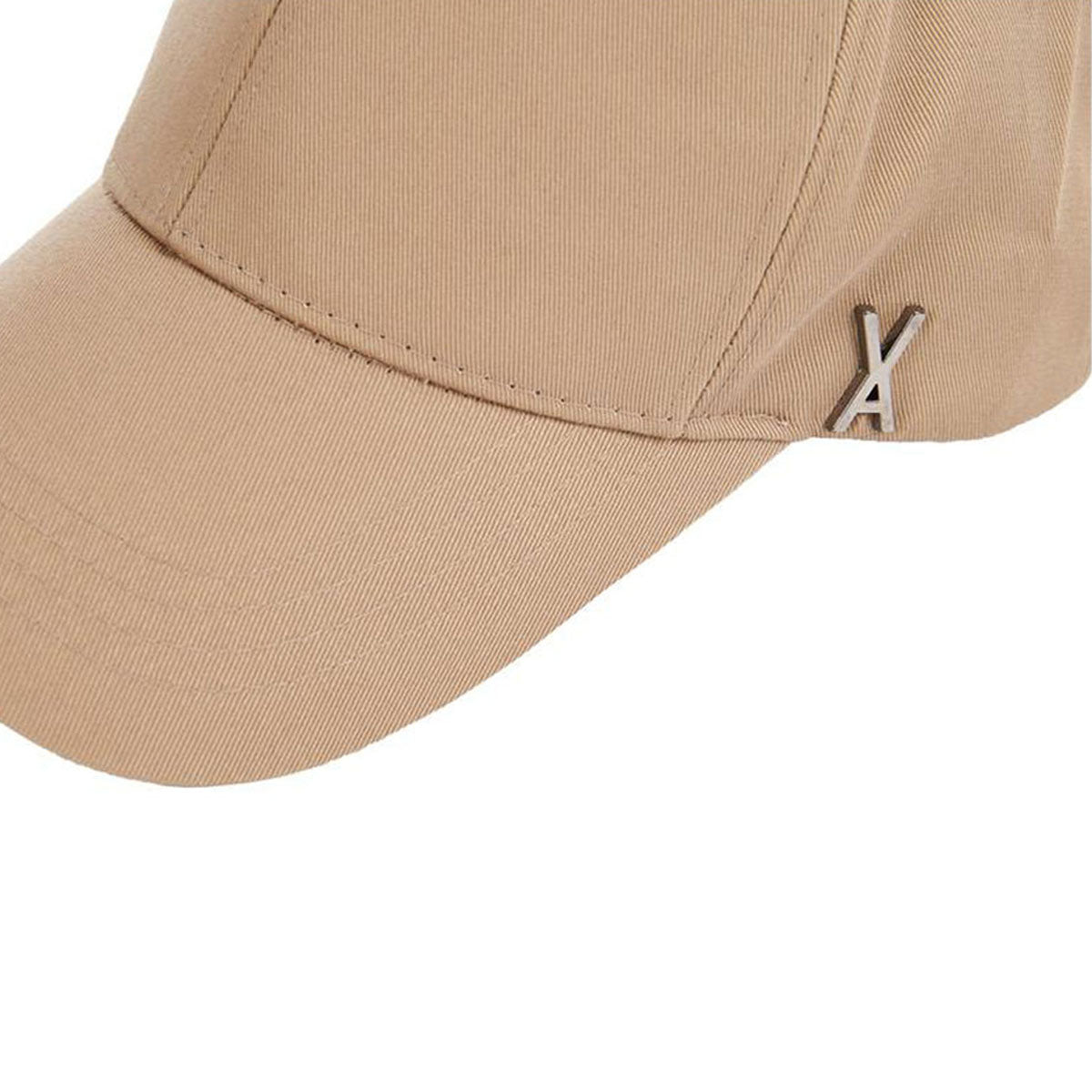 VARZAR - STUD LOGO OVER FIT BALL CAP BEIGE【VZR4-0004】