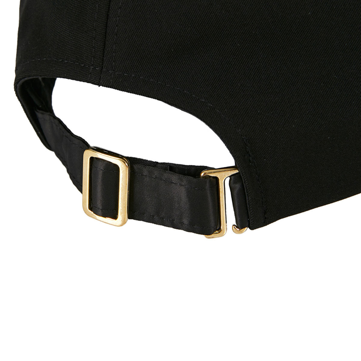 VARZAR - GOLD STUD OVER FIT BALL CAP BLACK【VZR4-0005】