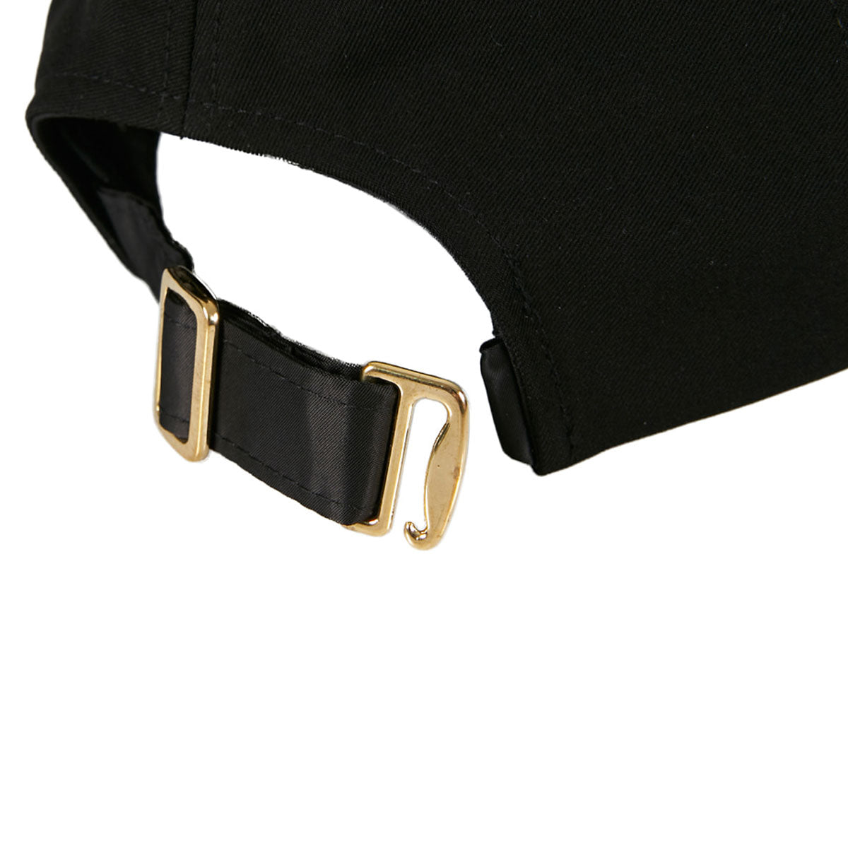 VARZAR - GOLD STUD OVER FIT BALL CAP BLACK【VZR4-0005】