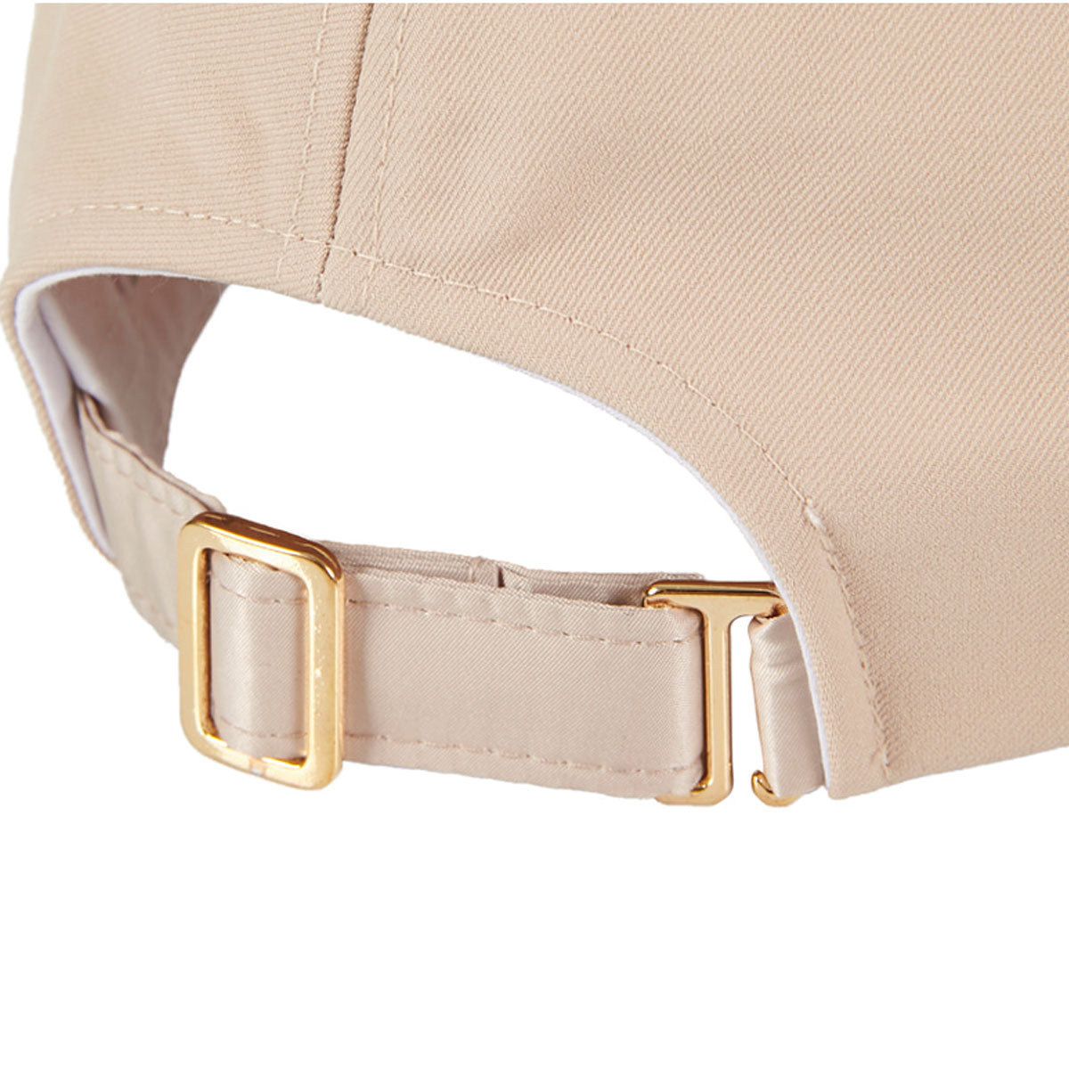 VARZAR - GOLD STUD OVER FIT BALL CAP BEIGE【VZR4-0005】