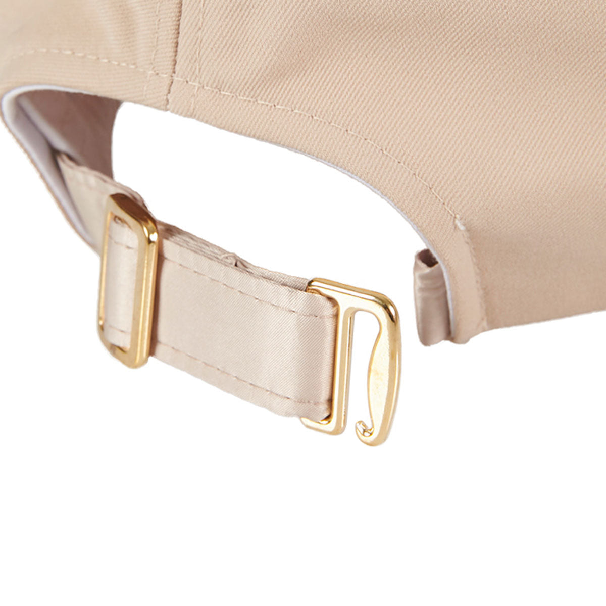 VARZAR - GOLD STUD OVER FIT BALL CAP BEIGE【VZR4-0005】