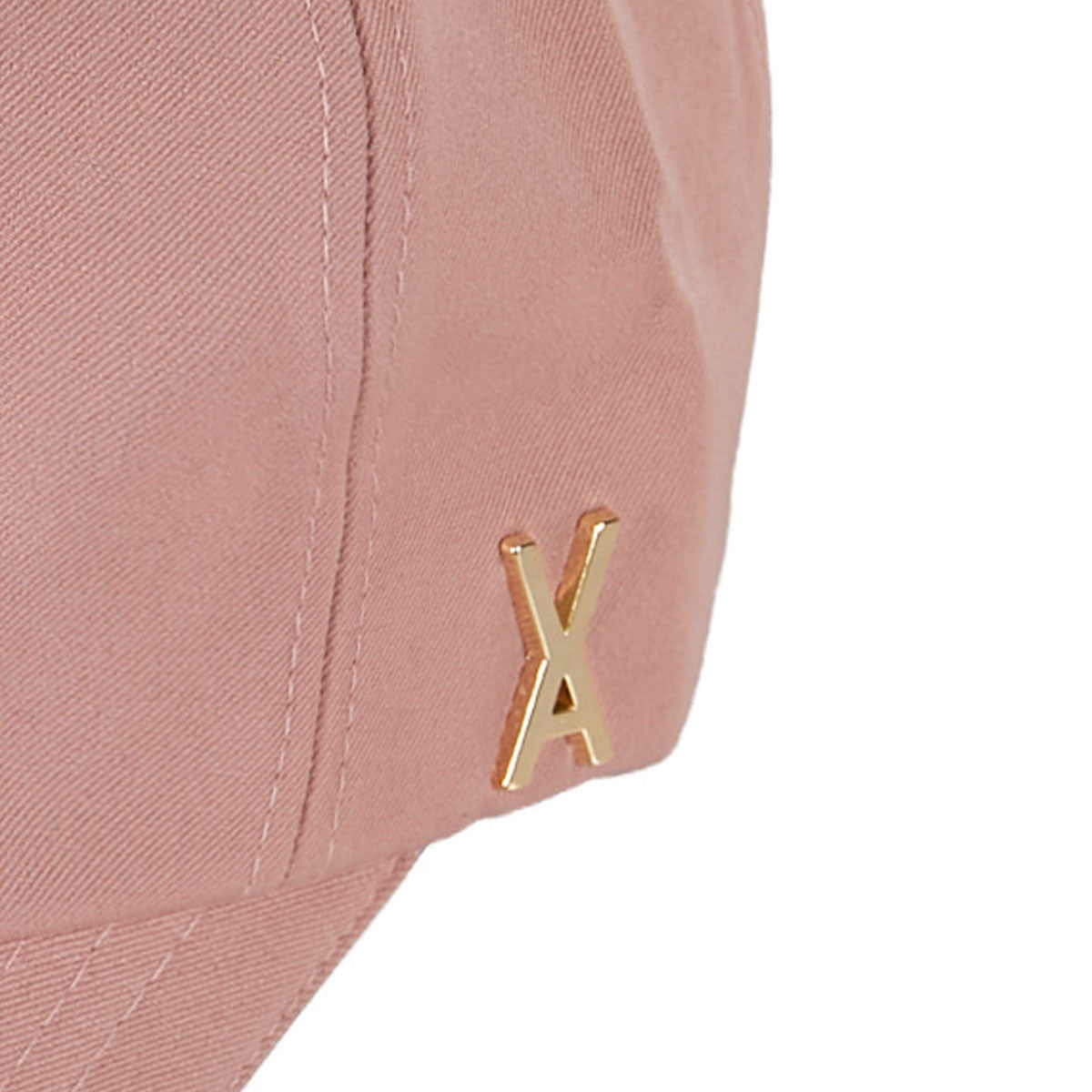 VARZAR - GOLD STUD OVER FIT BALL CAP PINK【VZR4-0005】