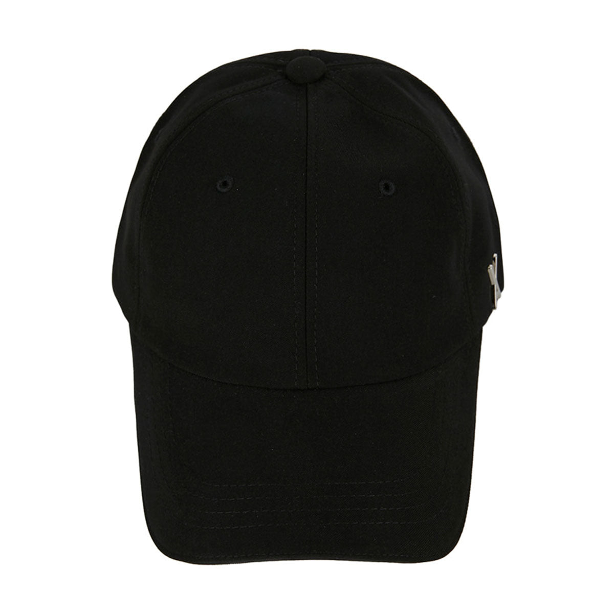 VARZAR - SILVER STUD OVER FIT BALL CAP BLACK【VZR4-0006】