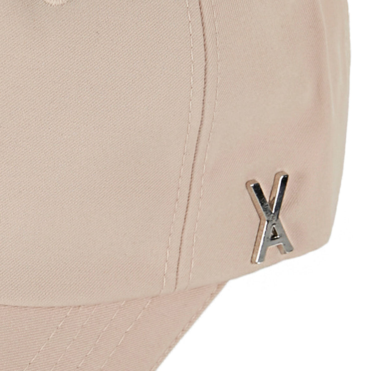 VARZAR - SILVER STUD OVER FIT BALL CAP BEIGE【VZR4-0006】