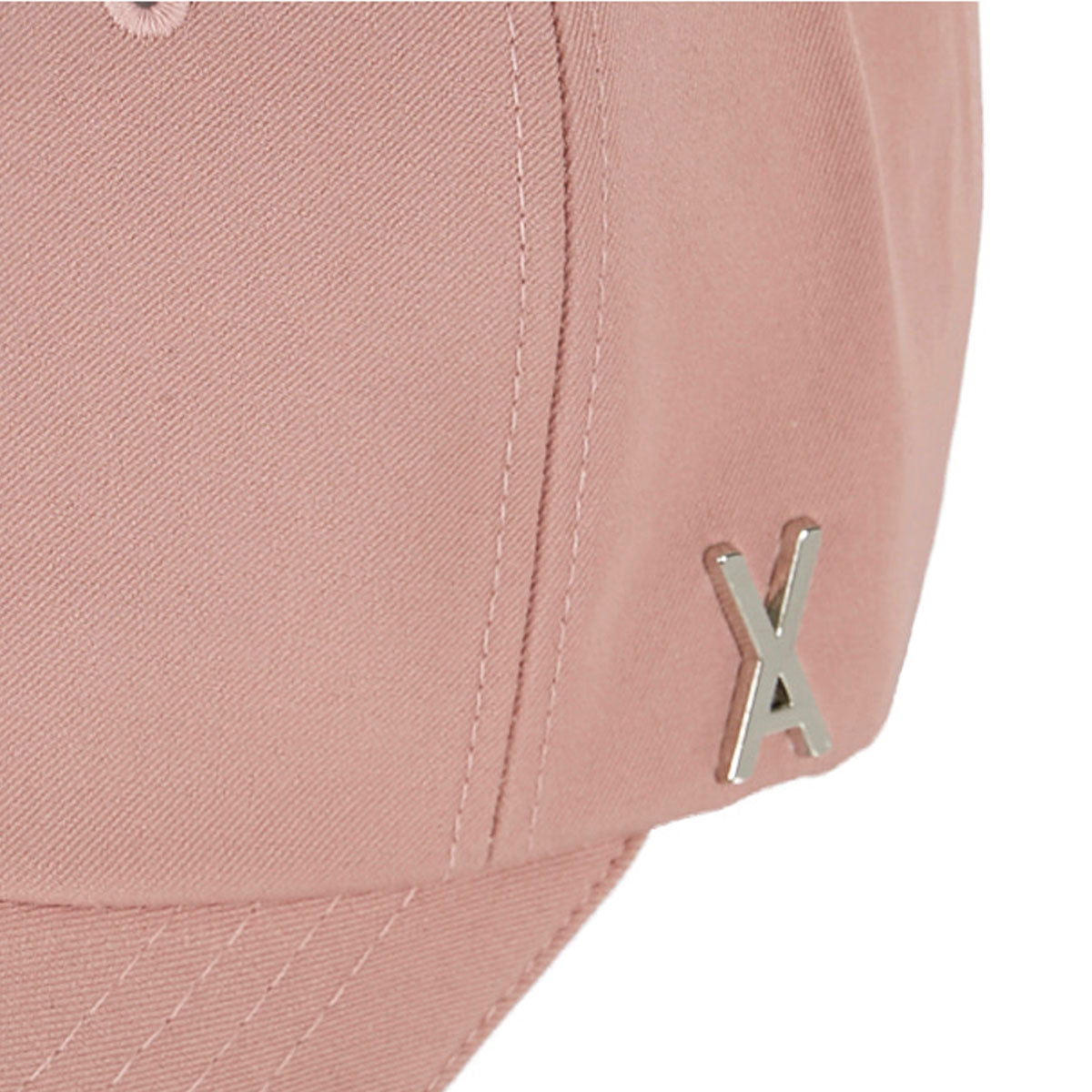 VARZAR - SILVER STUD OVER FIT BALL CAP PINK【VZR4-0006】