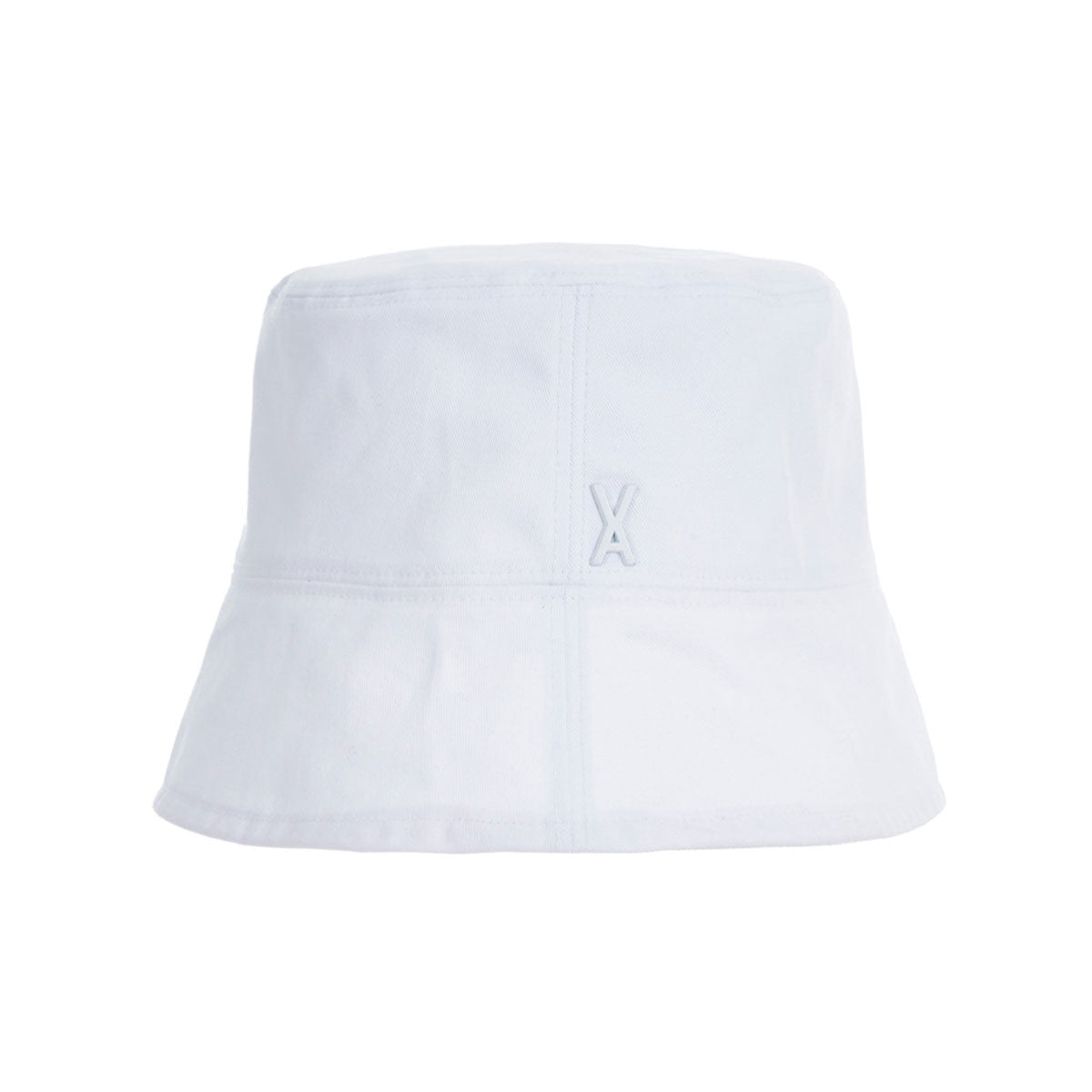 VARZAR - STUD DROP OVER FIT BUCKET HAT WHITE【VZR4-0009】