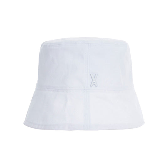 VARZAR - STUD DROP OVER FIT BUCKET HAT WHITE【VZR4-0009】