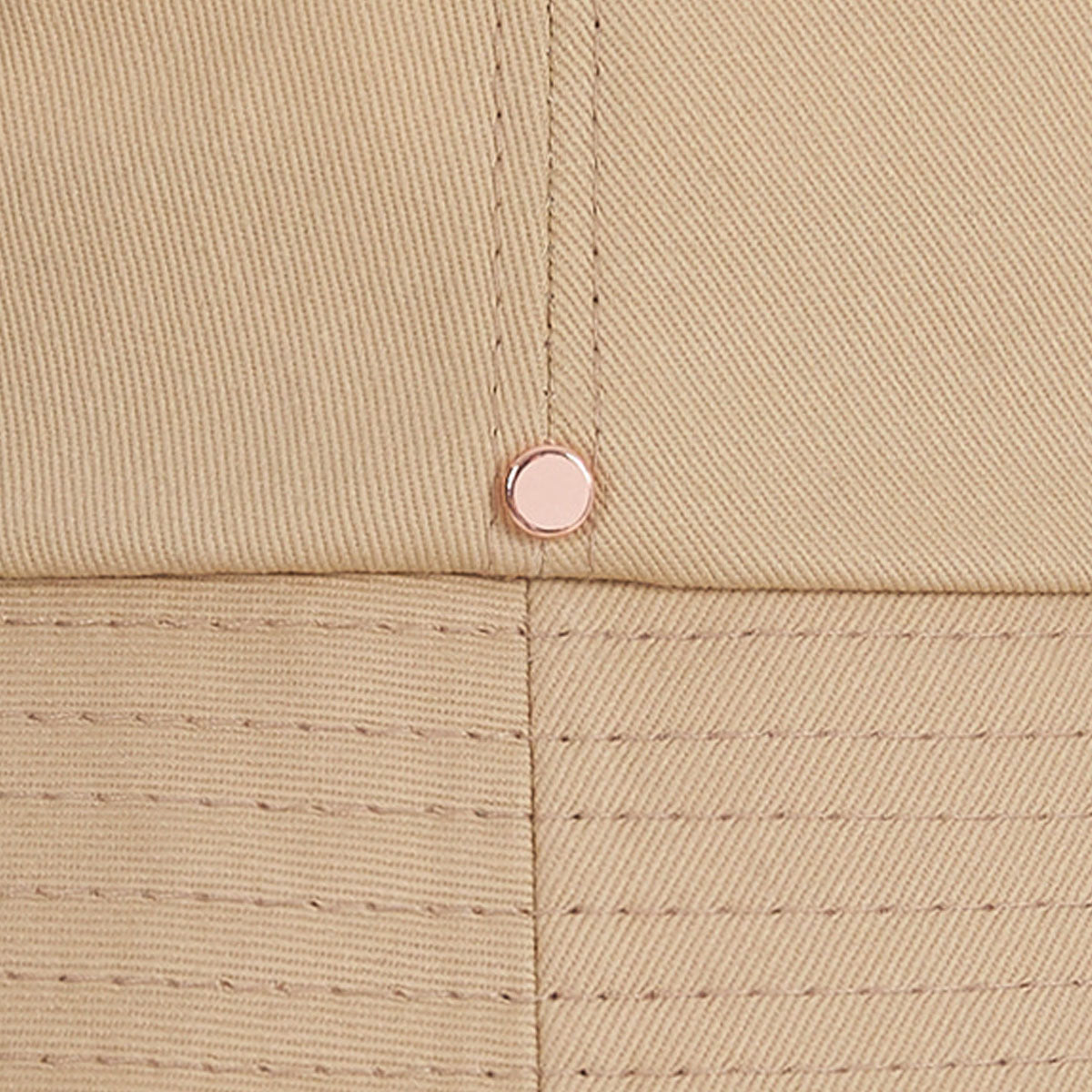 VARZAR - ROSE GOLD RIVER BUCKET HAT BEIGE【VZR4-0012】