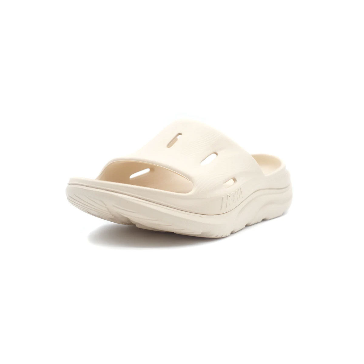 HOKA - MENS WMNS ORA RECOVERY SLIDE 3 VANILLA/VANILLA【1135061-VLV】