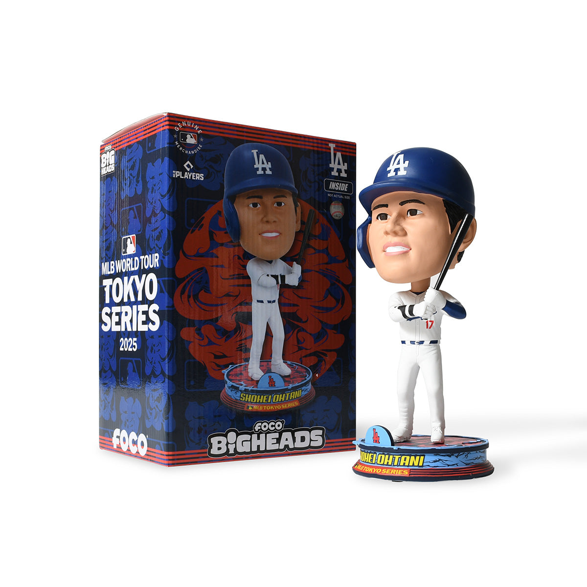 FOCO - Shohei Ohtani LA Dodgers 2025 Toyko Series Home Jersey