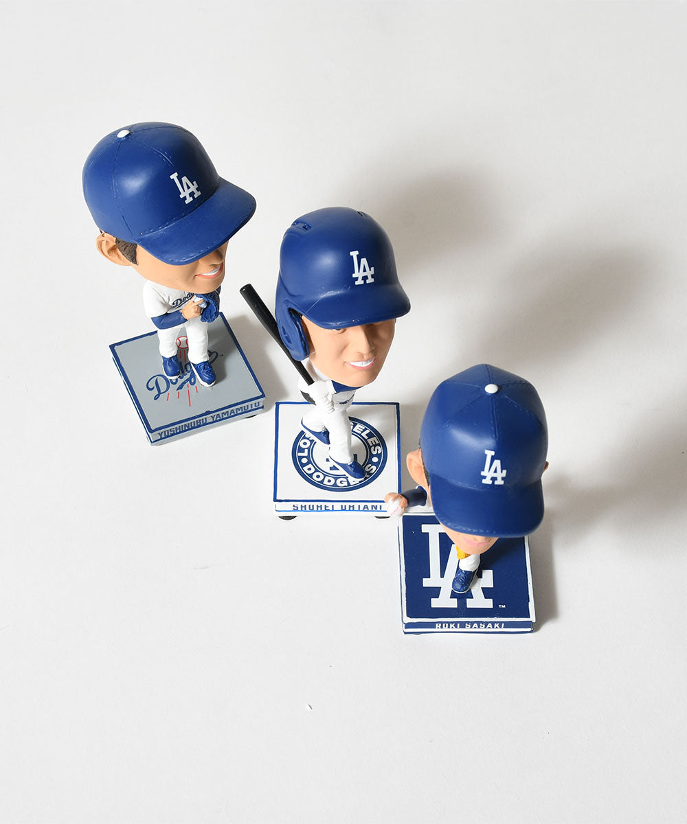 FOCO - OHTANI/SASAKI/YAMAMOTO LA DODGERS SMU 3 PACK MINI BIGHEAD BOBBLE SET【BHMBSMUBG3PKMNLDSORS】