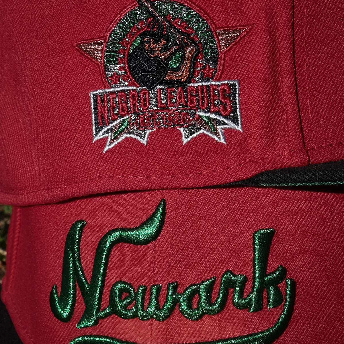 NEW ERA Newark Eagles - 59Fifty 1920 Negro League Front Door Red/Black