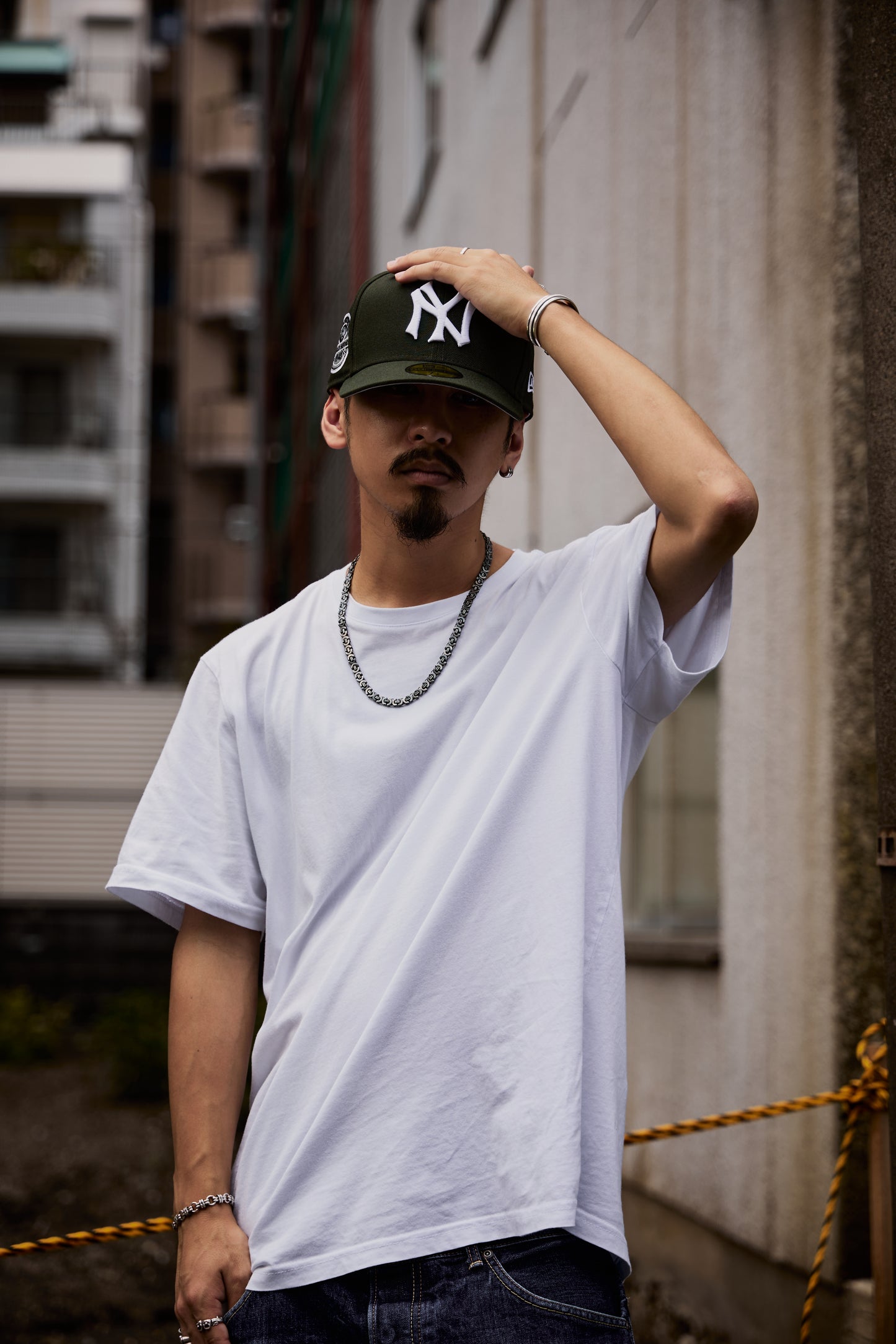 NEW ERA New York Yankees - WS 1943 59FIFTY DARK SEA WEED【70782908】