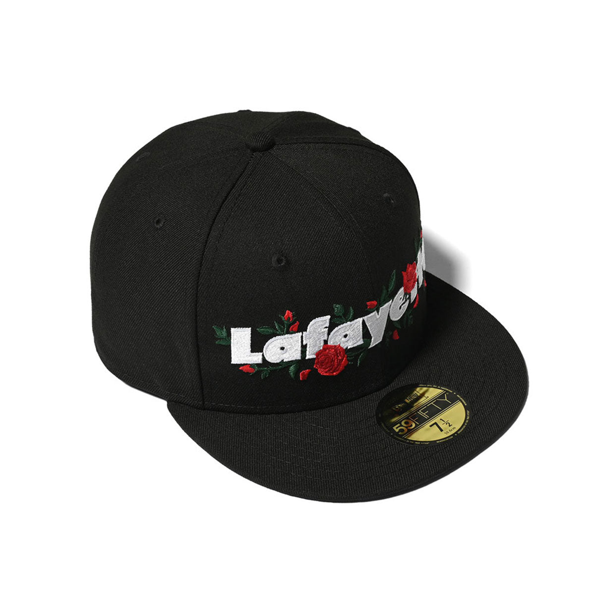 LFYT x NEW ERA Lafayette ROSE LOGO 59FIFTY BLACK【LS231409】