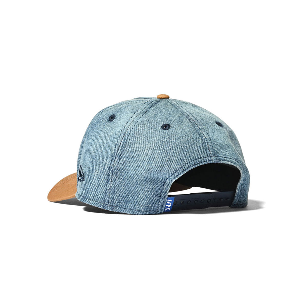 LFYT x NEW ERA SMALL LF LOGO 9FORTY DENIM&CANVAS BLUE【LS231410】
