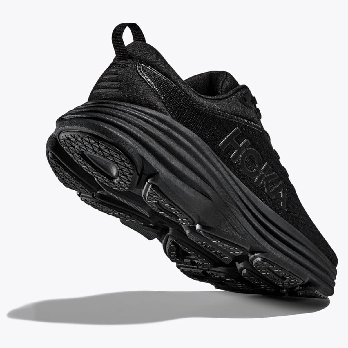 HOKA - MENS BONDI 8 BLACK/BLACK 【1123202-BBLC】
