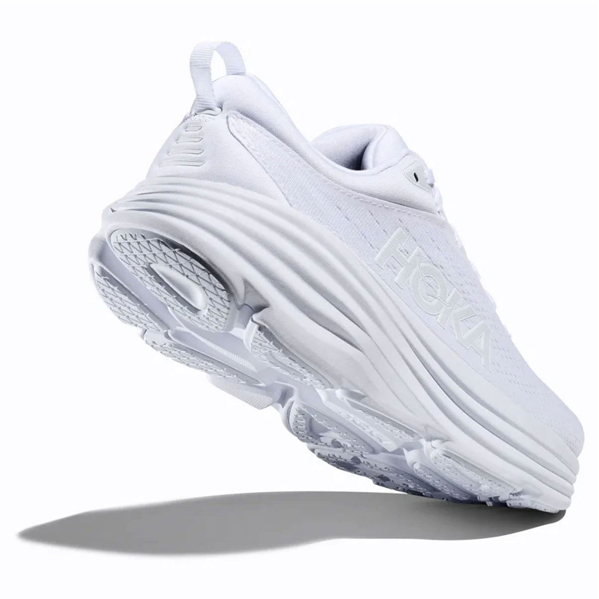 HOKA - WMNS BONDI 8 WHITE×WHITE  【1127952-WWH】