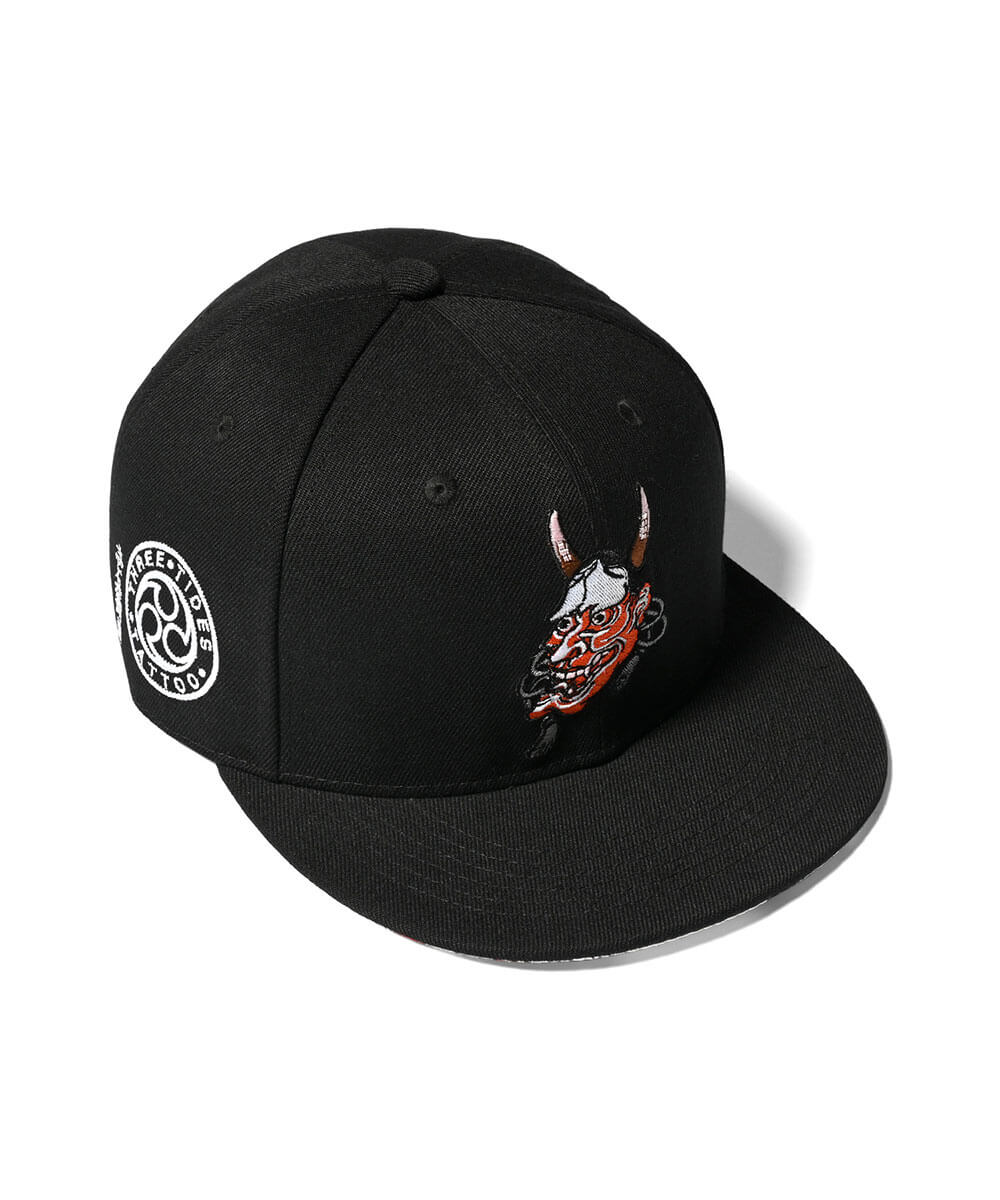 LFYT×THREE TIDES ICHIBAY HANNYA 3 SNAPBACK CAP【LE231426】