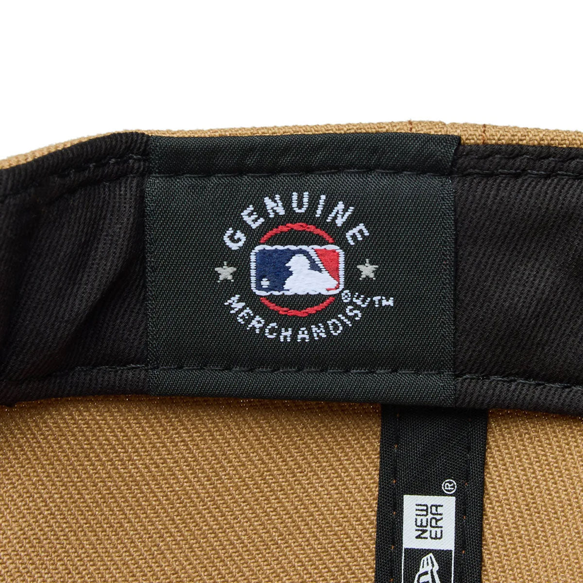NEW ERA Los Angeles Dodgers - 9FORTY A-Frame PANCAKES Toasted Peanuts/Wine Cork Khaki Visor 【14388666】