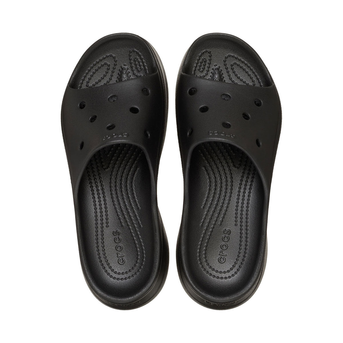 crocs - WMNS Bae Slide BLACK 【211108-001】
