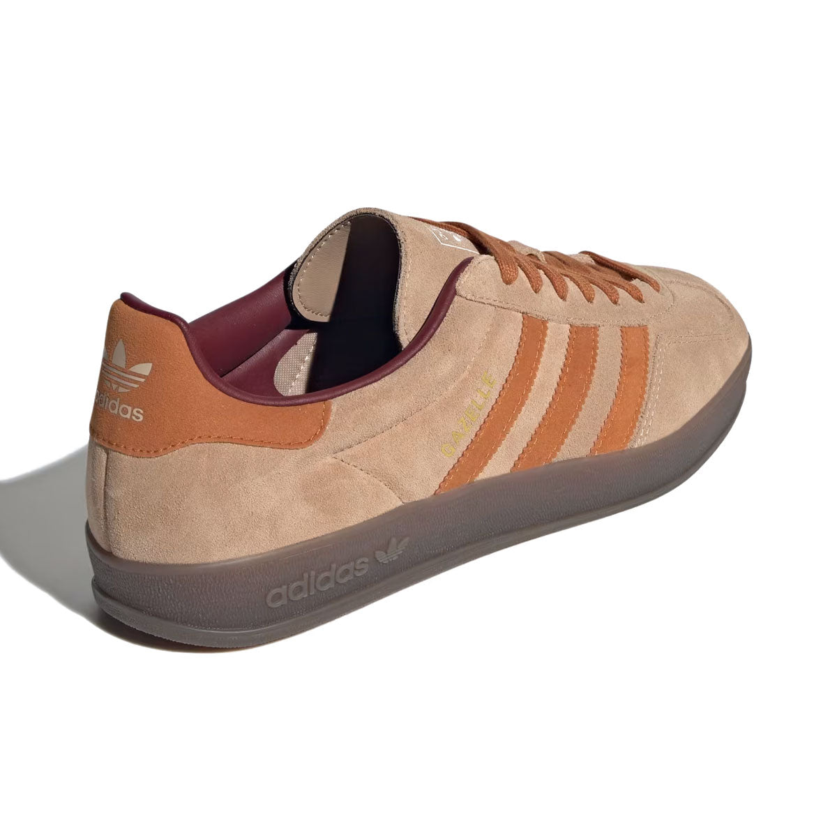 adidas - GAZELLE INDOOR MENS Warm Sandstone/Craft Ochre/Shadow Red【JH5412】