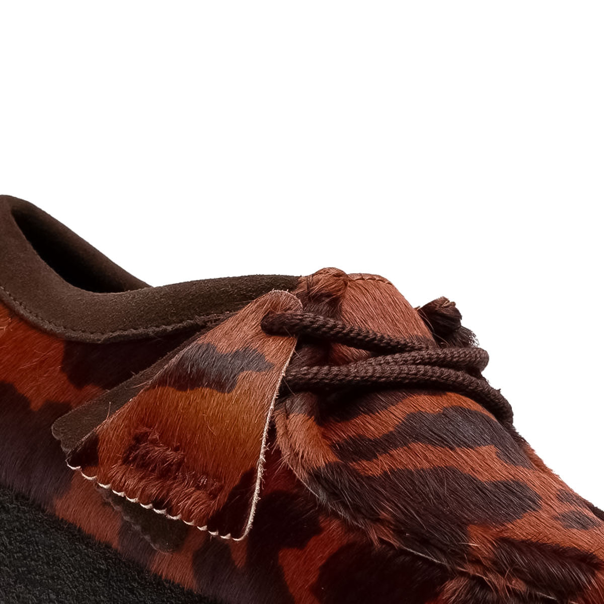 Clarks - Wallabee. Brown Cow Print 【26183072】