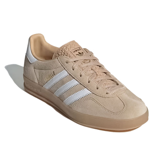 adidas - GAZELLE INDOOR WMNS Magic Beige/Cloud White/Gum【IH5482】