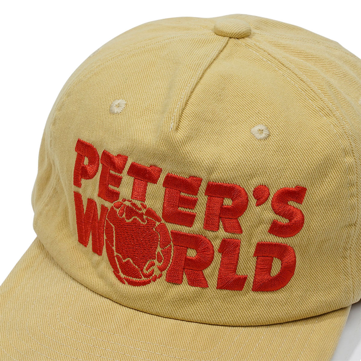 MY NAME IS PETER - 5 PANEL PETER'S WORLD CAP YELLOW
