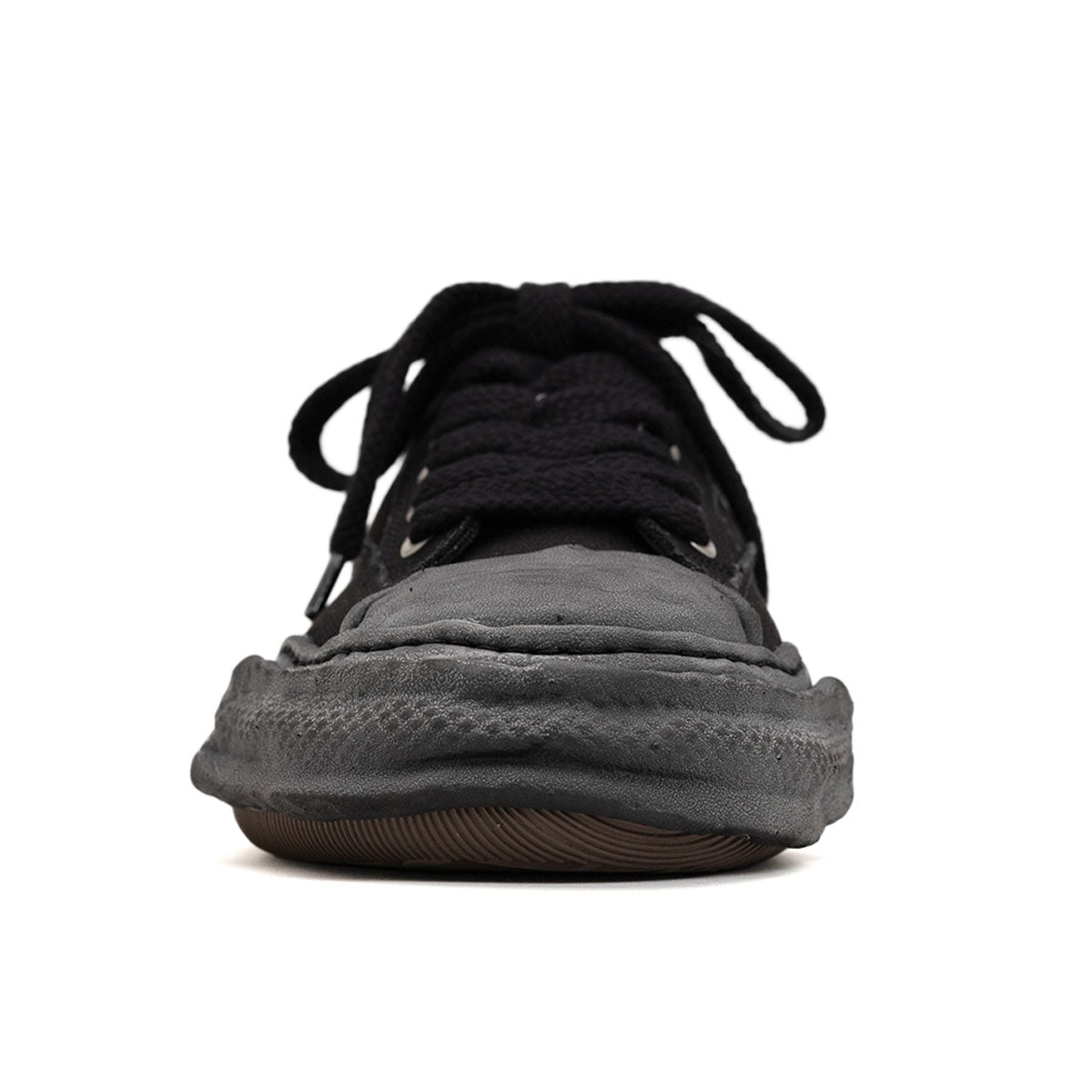 Maison MIHARA YASUHIRO ミハラヤスヒロ PETERSON 23 ピーターソン23 CANVAS LOW-TOP BLACK/BLACK ブラック/ブラック 【A13FW713】
