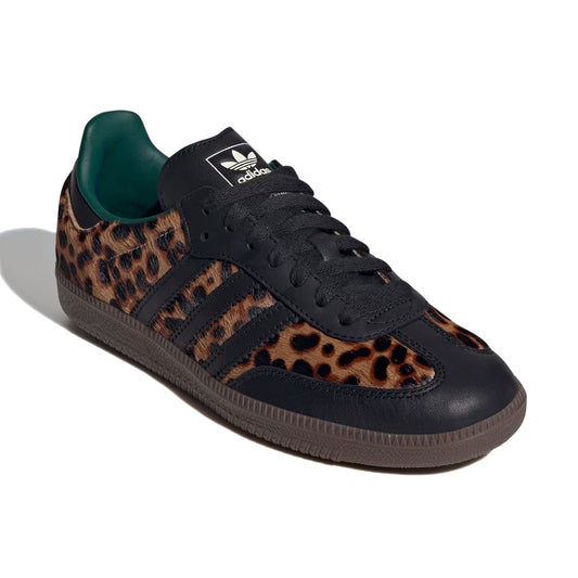 adidas - SAMBA OG WMNS Core Black/Collegiate Green/Cream White 【JI2735】