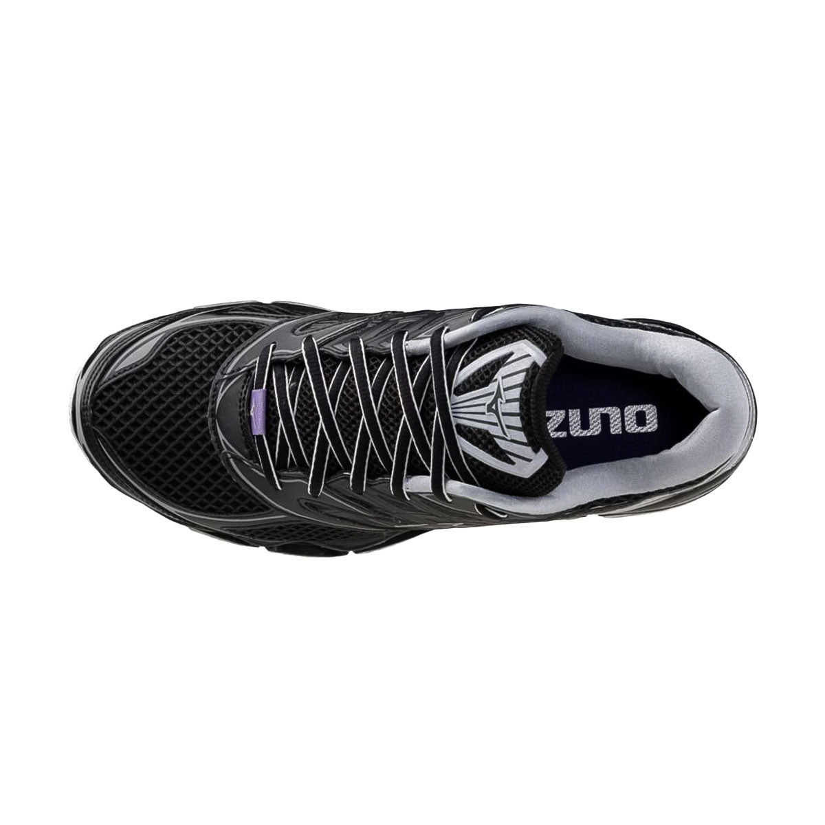 MIZUNO - MENS WAVE PROPHECY LS BLACK/BLACK/SILVER 【D1GA250701】