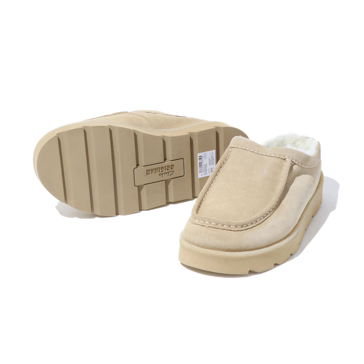 Clarks - Meare Mule Maple Sde WLined 【26183784】
