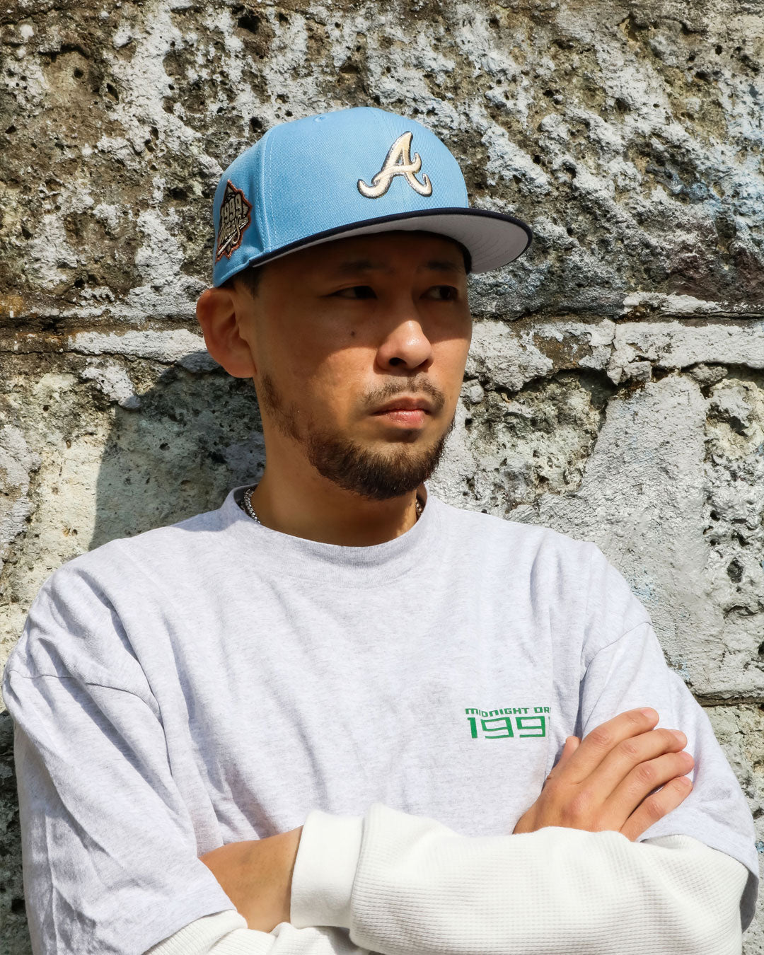 NEW ERA - Atlanta Braves 59Fifty 1999 World Series Sky Blue/Navy