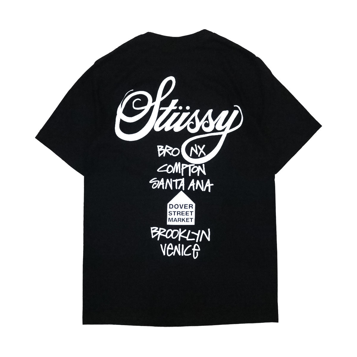 Stussy - DSM WORLD TOUR TEE BLACK 【3904001】