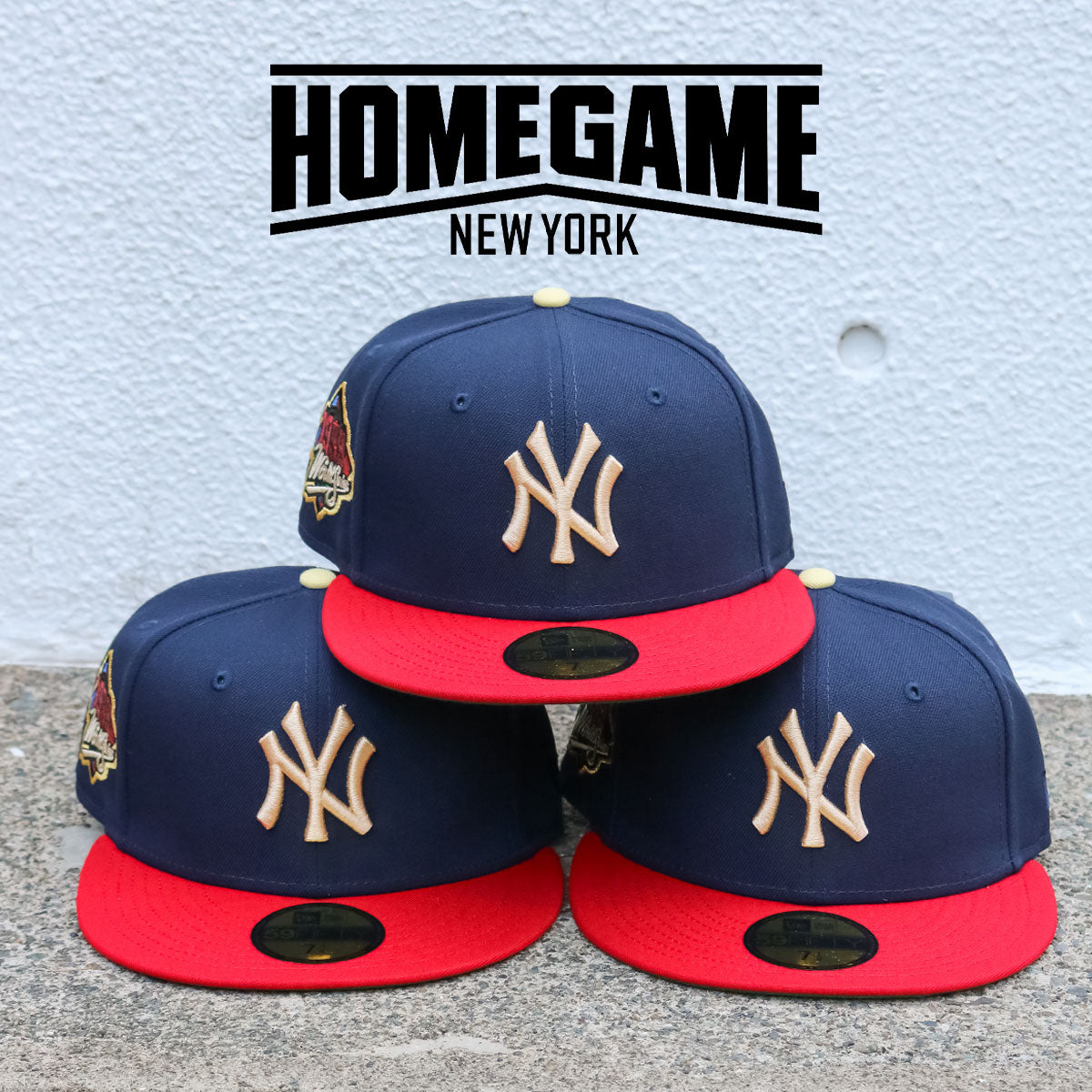 NEW ERA New York Yankees - 59Fifty 1999 World Series Navy/Red