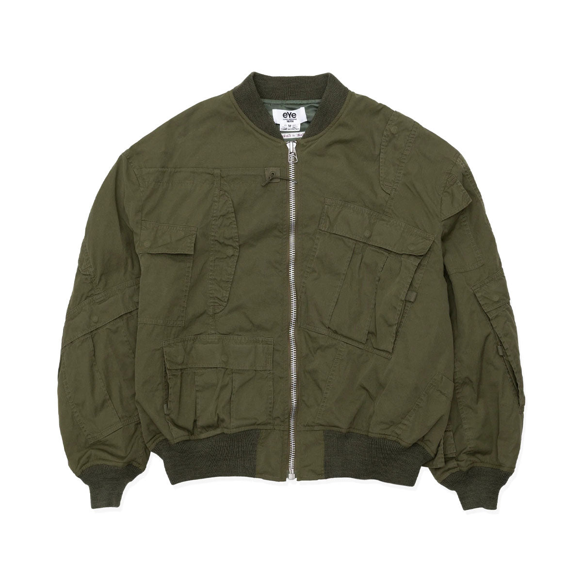 eYe JUNYA WATANABE MAN × Needles - W name MA-1 KHAKI 【WP-J902-100】】