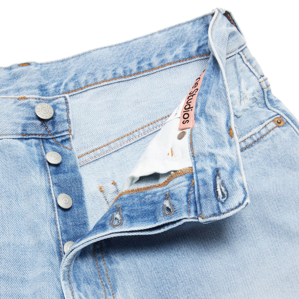 Acne Studios - Denim shorts - Loose fit LIGHT BLUE 【FN-MN-SHOR000235】
