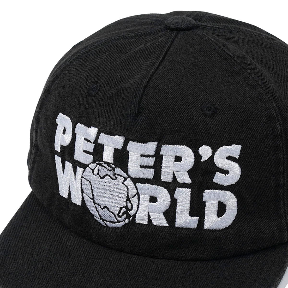 MY NAME IS PETER - 5-PANEL PETER'S WORLD CAP BLACK
