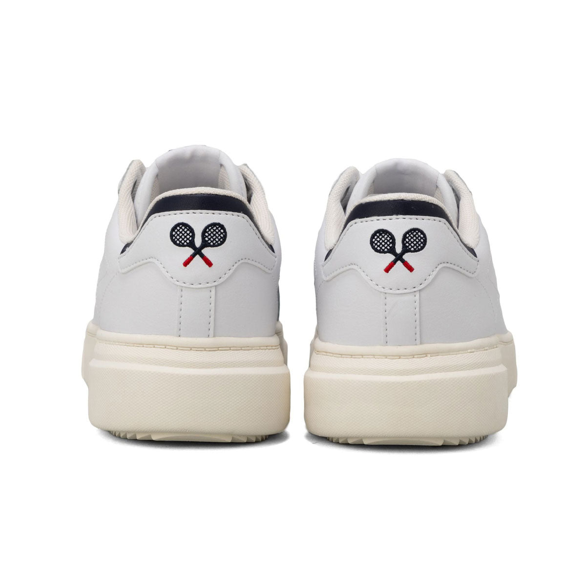 FILA - COURT PLUMPY FEATHERY WHITE/FILA NAVY/FILA RED 【UFW24054-125】
