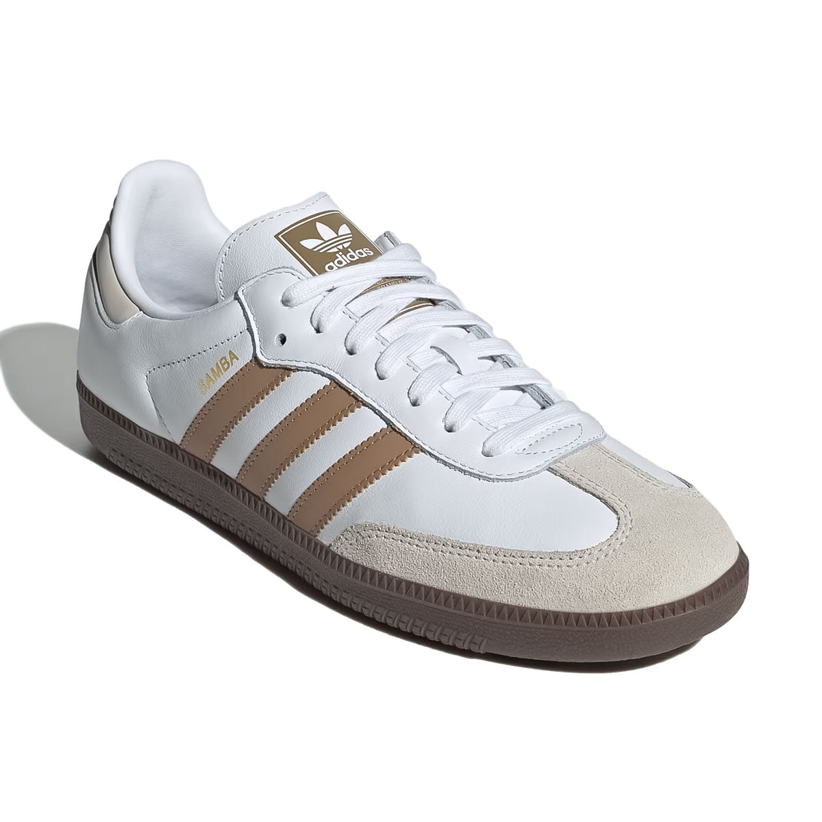 adidas ‐ SAMBA OG MENS WMNSCloud White/Cardboard/Gum 【JR0912】