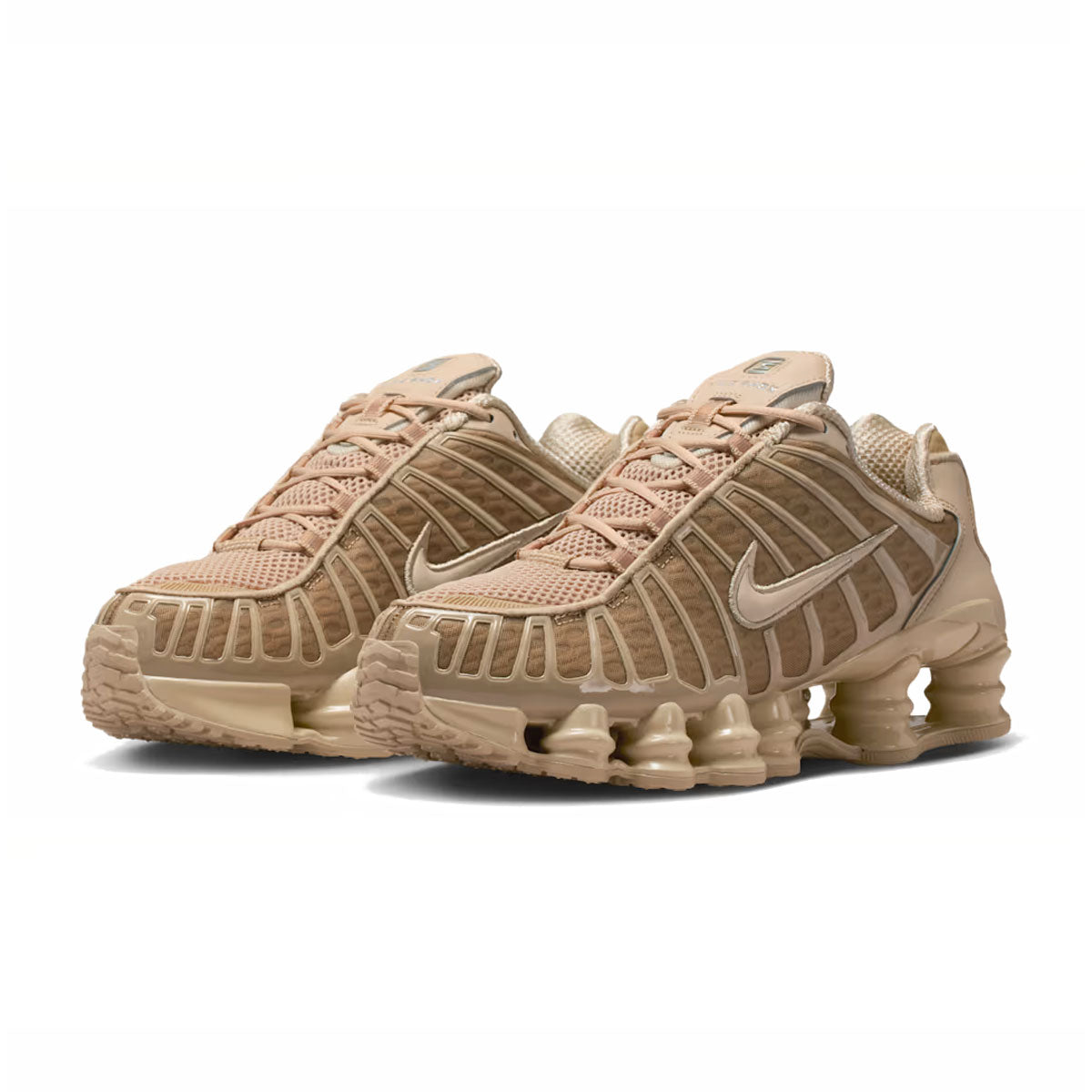 NIKE - WMNS SHOX TL LINEN/LINEN METALLIC 【AR3566-203】 – HOMEGAME