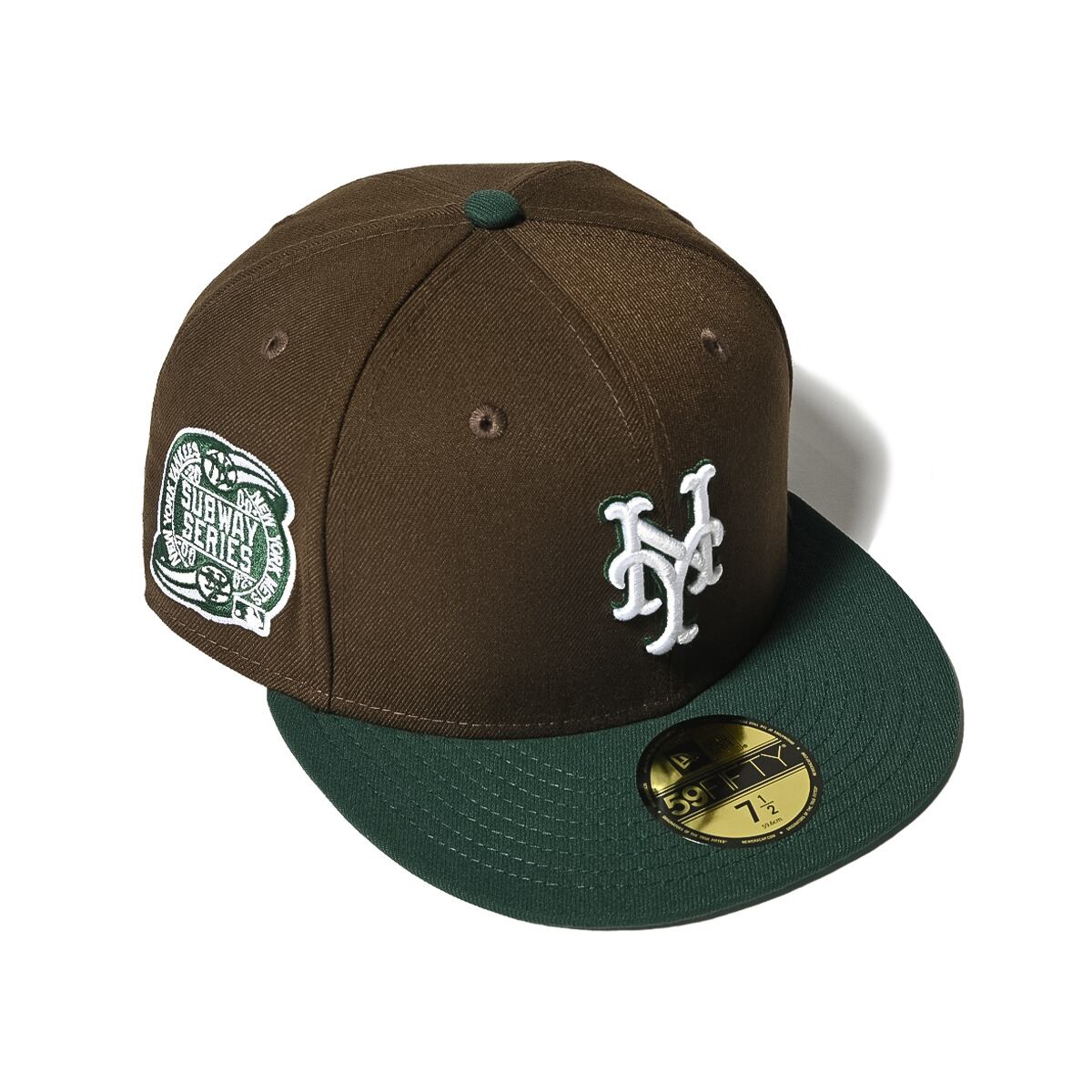 NEW ERA New York Mets - 59FIFTY CO 2000 WS B&B WALNUTR/DARK GREEN【70890655】