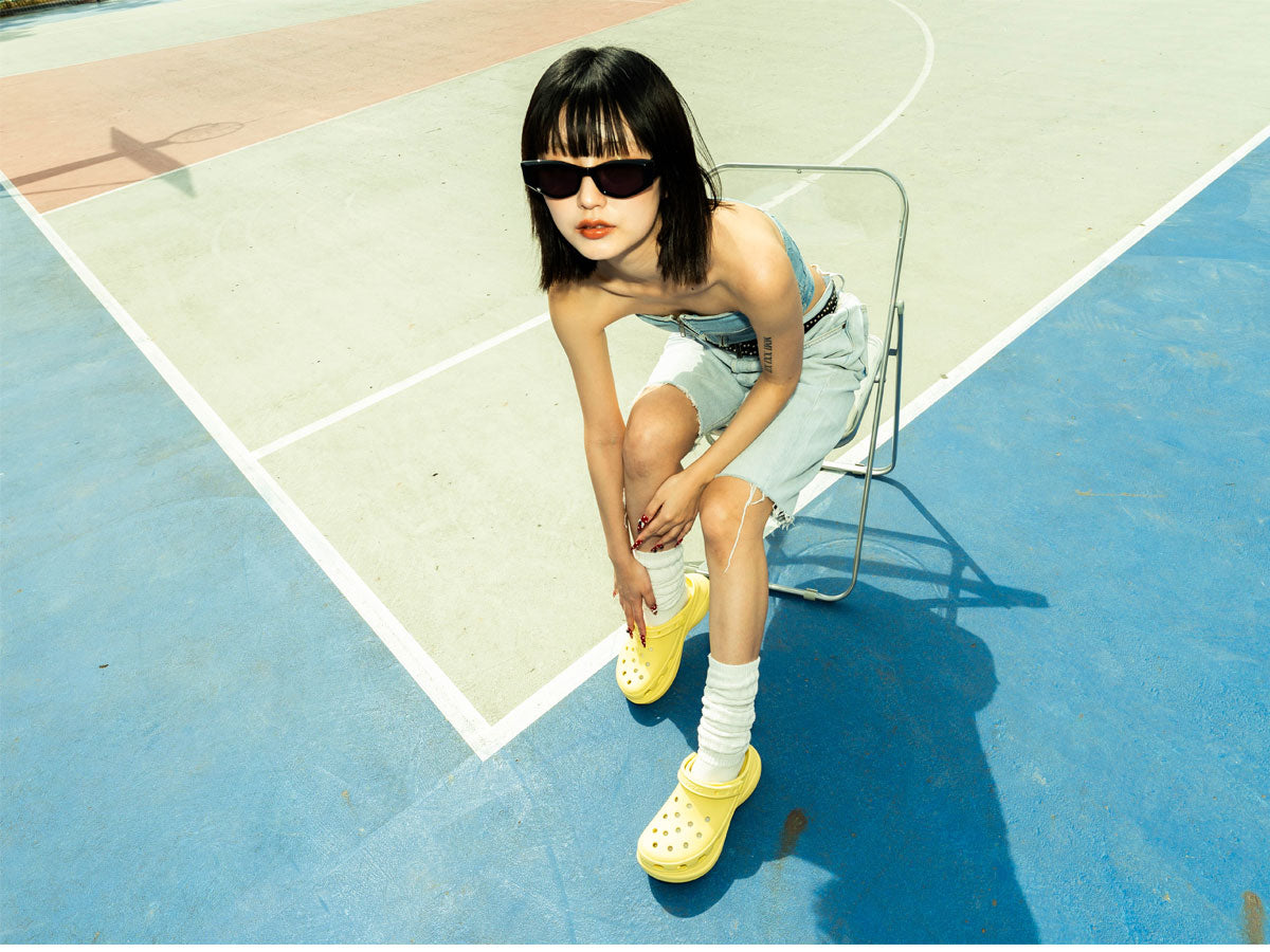 crocs - WMNS Classic Bae Clog Daylily【206302-78R】