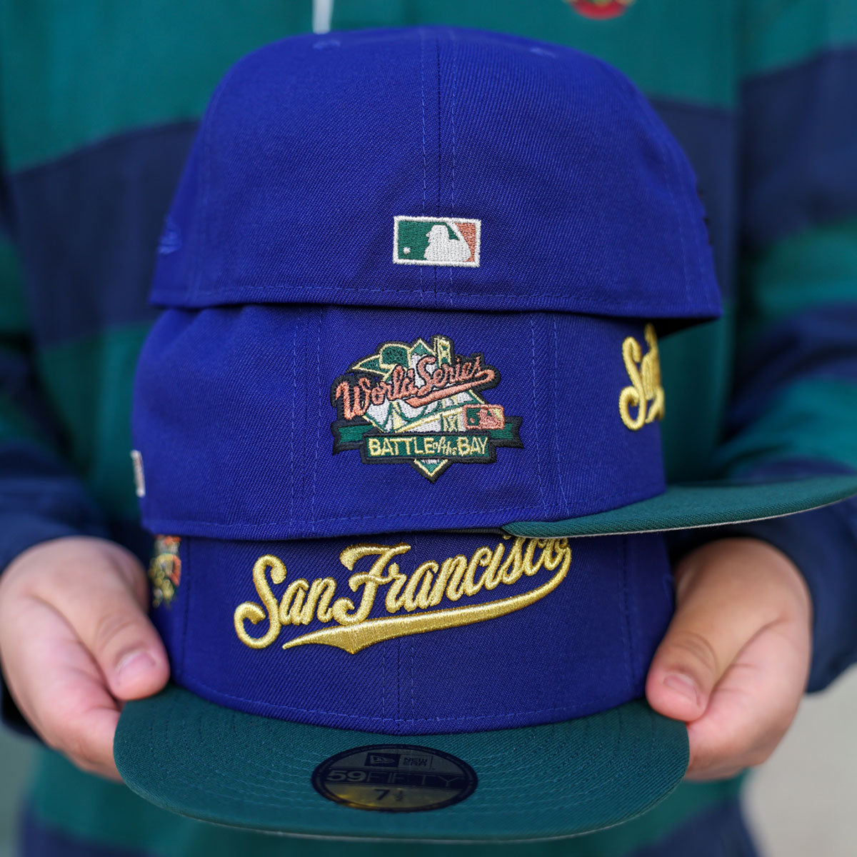 NEW ERA San Francisco Giants - 59Fifty Battle of the Bay Dark Royal/Dark Green