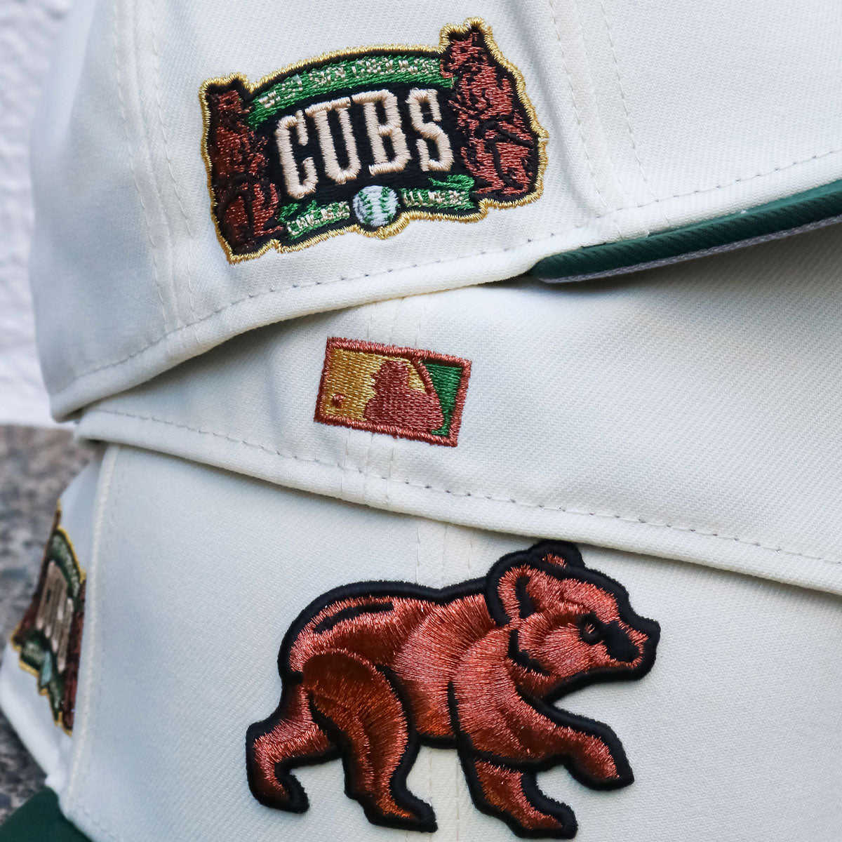 NEW ERA Chicago Cubs - 59Fifty West Side Grounds Chrome White/Green