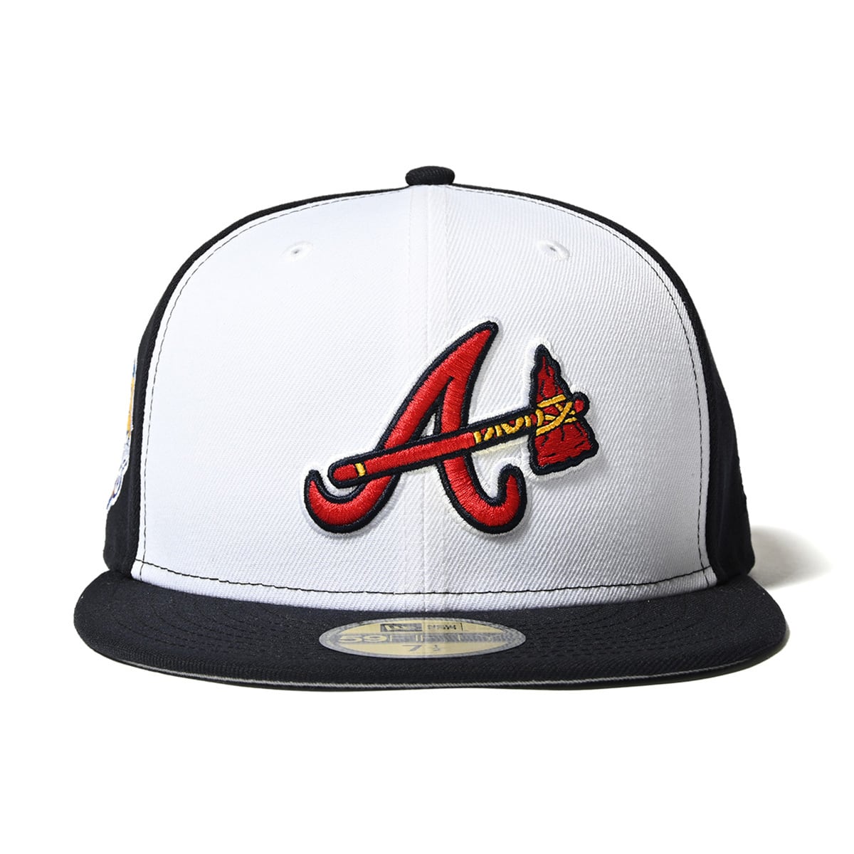 NEW ERA ATLANTA BRAVES - 59FIFTY CO 1999 WS WHITE/NAVY 【70929007】