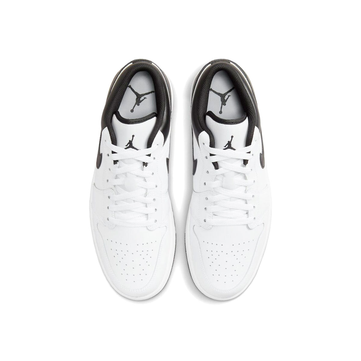 NIKE - MENS AIR JODAN 1 LOW White/Black ナイキ エアジョーダン 1 ロー ホワイト/ブラック【553558-132】
