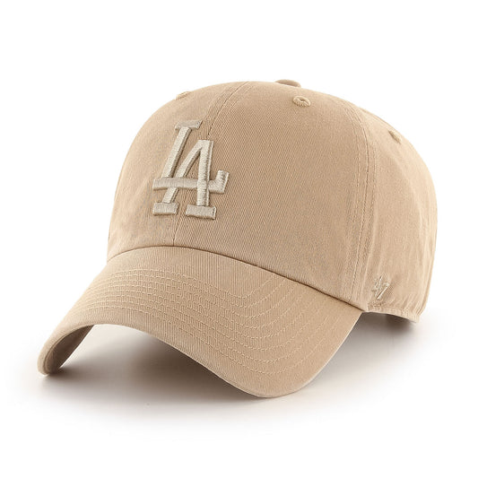 ’47 BRAND Los Angeles Dodgers - CLEAN UP KHAKI 【14751215 47A B-RGW12GWS-KHG】